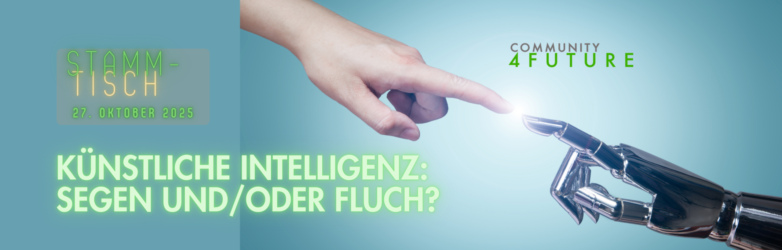 C4F-Stammtisch: Künstliche Intelligenz - Segen und/oder Fluch?