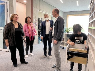 Besuch Ministerin Theresa Schopper, 7.5.22